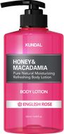 Kundal Honey&Macadamia Body Lotion - vyživující tělové mléko s vůní růže 500 ml