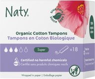 Naty Dámské ECO tampóny super 18 ks