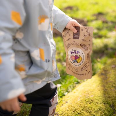 Natu Lyo Mix borůvka a jahoda 35 g