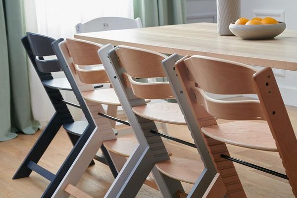 Kinderkraft Židlička jídelní Enock Wooden