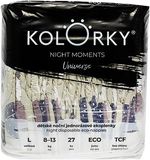 Kolorky NIGHT MOMENTS Vesmír vel. L (8-13 kg) 27 ks