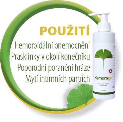 Hemorogel mycí gel 200 ml