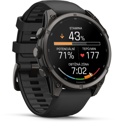 Garmin fenix 9 47mm AMOLED Pebble Gray