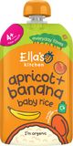 Ella's Kitchen BIO Dětská rýže, banán a meruňka 120 g