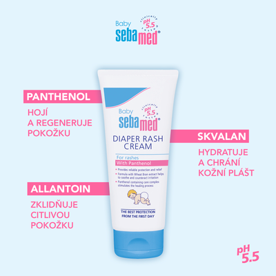 Sebamed Baby dětský krém proti opruzeninám 100 ml