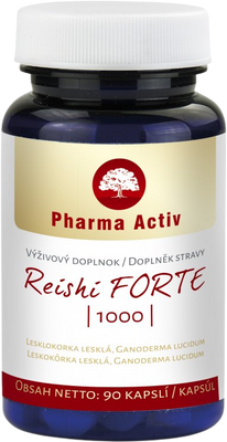 Pharma Activ Reishi FORTE 1000, 90 kapslí