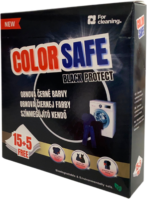 Color Safe Ubrousky na praní Black protect 20 ks