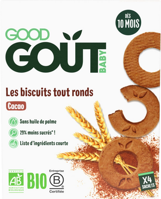Good Goût Kakaová kolečka 80 g