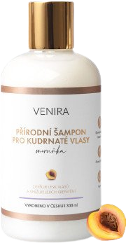 Venira přírodní šampon pro kudrnaté vlasy meruňka 300 ml
