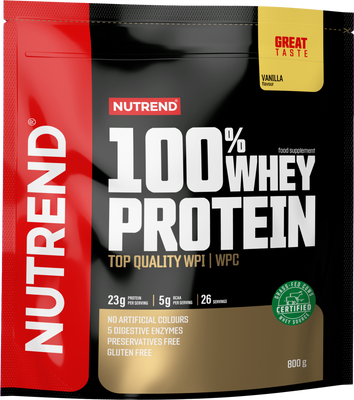 Nutrend 100% Whey Protein Vanilka 800 g