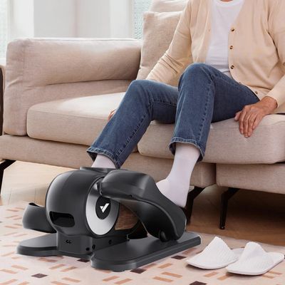 Merach E37B2 Mini eliptický trenažér, 12 režimů rychlosti 5.4 kg