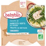 Babybio zelenina se pstruhem a špetkou kopru 230 g