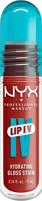 NYX Professional Makeup Lip IV Hydrating Gloss Stain, 12 Burst That Tang 5 ml