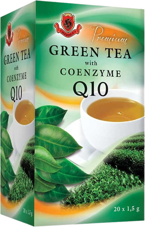 Herbex Čaj zelený Q10 Premium 20 x 1.5 g