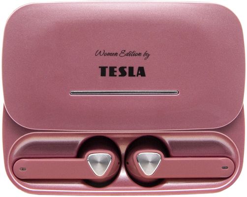 Tesla Sound EB20 - bezdrátová Bluetooth sluchátka (Pearl Pink)
