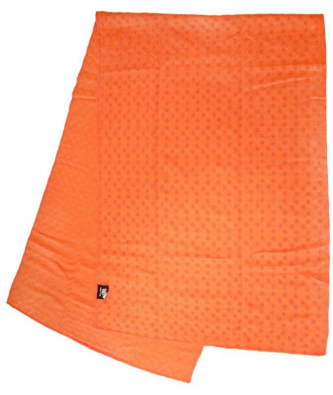 Sharp Shape Jóga Non slip ručník oranžový
