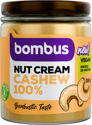 Bombus Nut cream - Cashew 100% 300 g