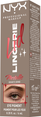 NYX Professional Makeup Tekuté oční stíny Lid Lingerie - 07 Granite Grind 6 ml