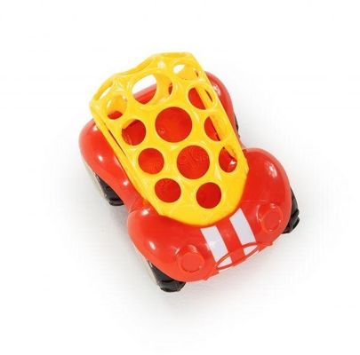 Oball Hračka autíčko Rattle&Roll™, červené 3m+