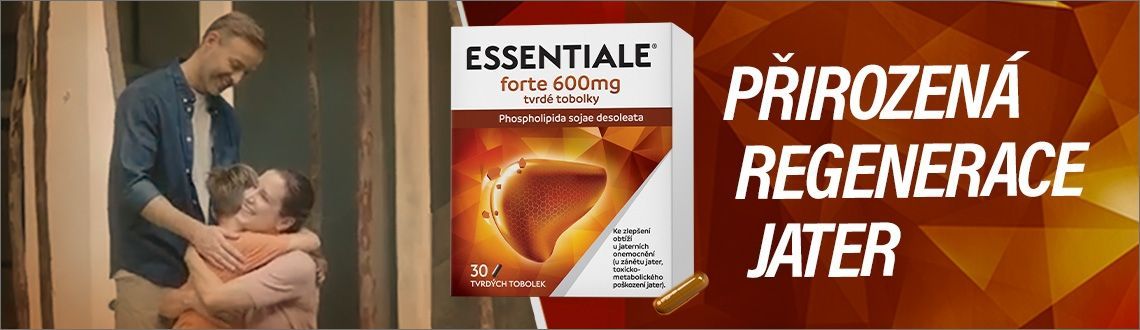 Essentiale forte 600 mg 30 kapsúl, prirodzená regenerácia pečeně