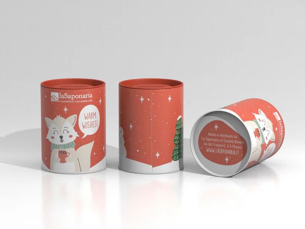 laSaponaria Dárková kosmetická sada Pokladnička - Polární liška