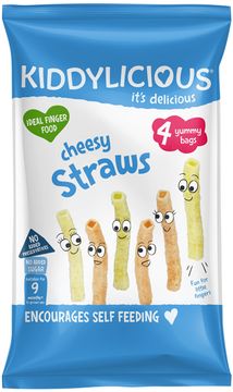 Kiddylicious Tyčinky sýrové multipack 48 g