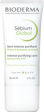 Bioderma Sébium Global účinný krém na všechny příčiny akné 30 ml