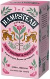 Hampstead Tea BIO šípkový čaj s ibiškem 20 sáčků