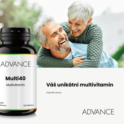 ADVANCE Multi40 pro muže - multivitamín 90 kapslí