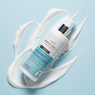VivaPharm Odličovací mléko s kyselinou hyaluronovou 200 ml
