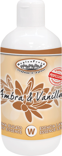 HygienFresh Koncetrovaný parfém do pračky Ambra & Vanilla 250 ml