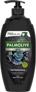 Palmolive Men Refreshing sprchový gel 3v1 pro muže pumpa 750 ml