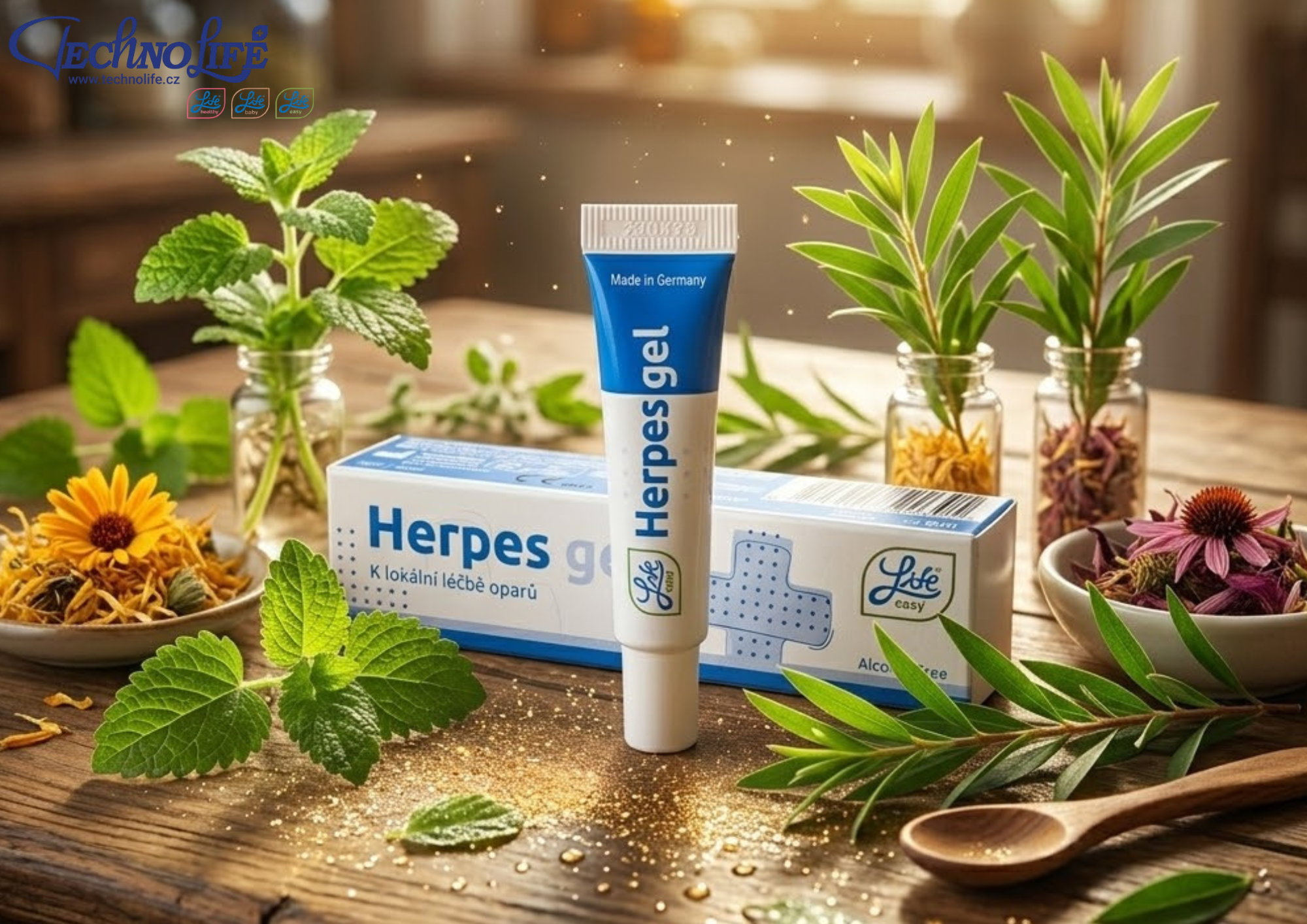 Techno Life Herpes gel 8 ml