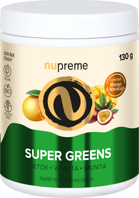 Nupreme Super Greens Mango & Maracuja Bio 130 g