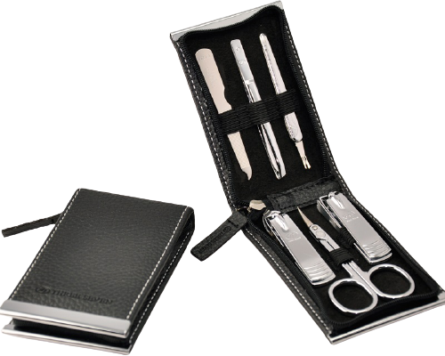 Three Seven Corporation Manikurní set DESIGN black