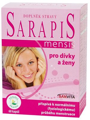 Vegall Pharma Sarapis Mensis 60 kapslí