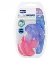 Chicco Šidítko Physio Soft celosilikonové 16-36m 2 ks