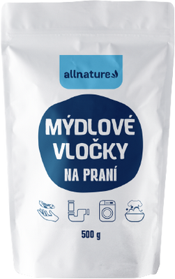 Allnature Mýdlové vločky 500 g
