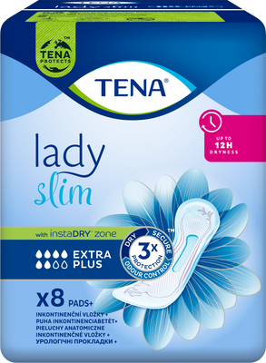 Tena Lady slim extra plus 8 ks