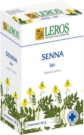 Leros Senna list perorální léčivý čaj sypaný 40 g