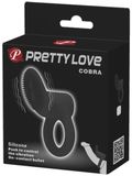 Pretty Love Erekční kroužek Cobra černý