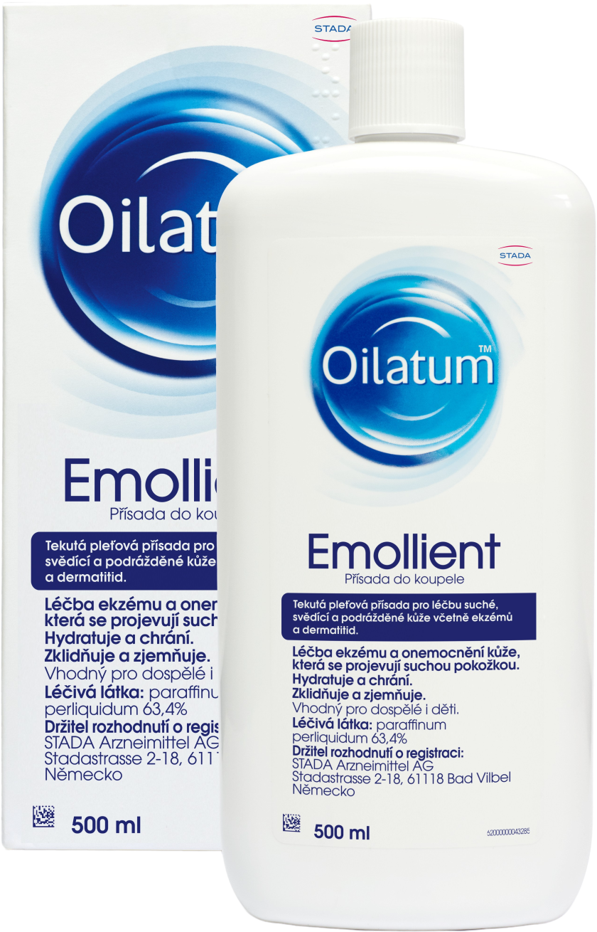 Oilatum přísada do koupele k léčbě ekzému a dermatitid 500 ml