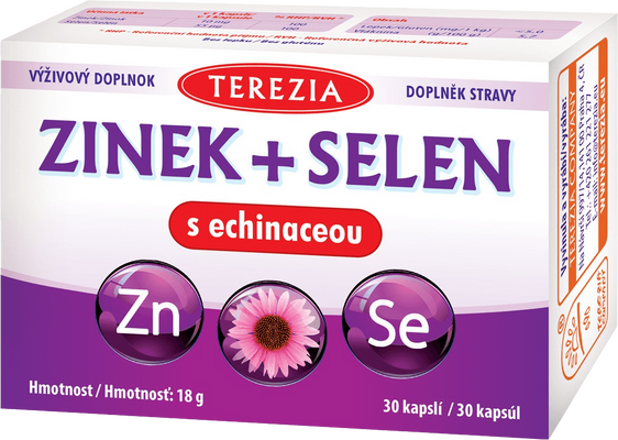 PB Terezia Zinek+selen+echinacea 30 kapslí