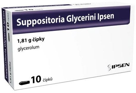 Suppositoria Glycerini Ipsen 1.8 g 10 ks