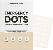 Breakout+aid Náplasti na lokální ošetření akné s niacinamidem a zinkem 72 ks