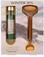 Accentra Set koupelový  winter spa v dárkovém balení, dřevěný masážní váleček