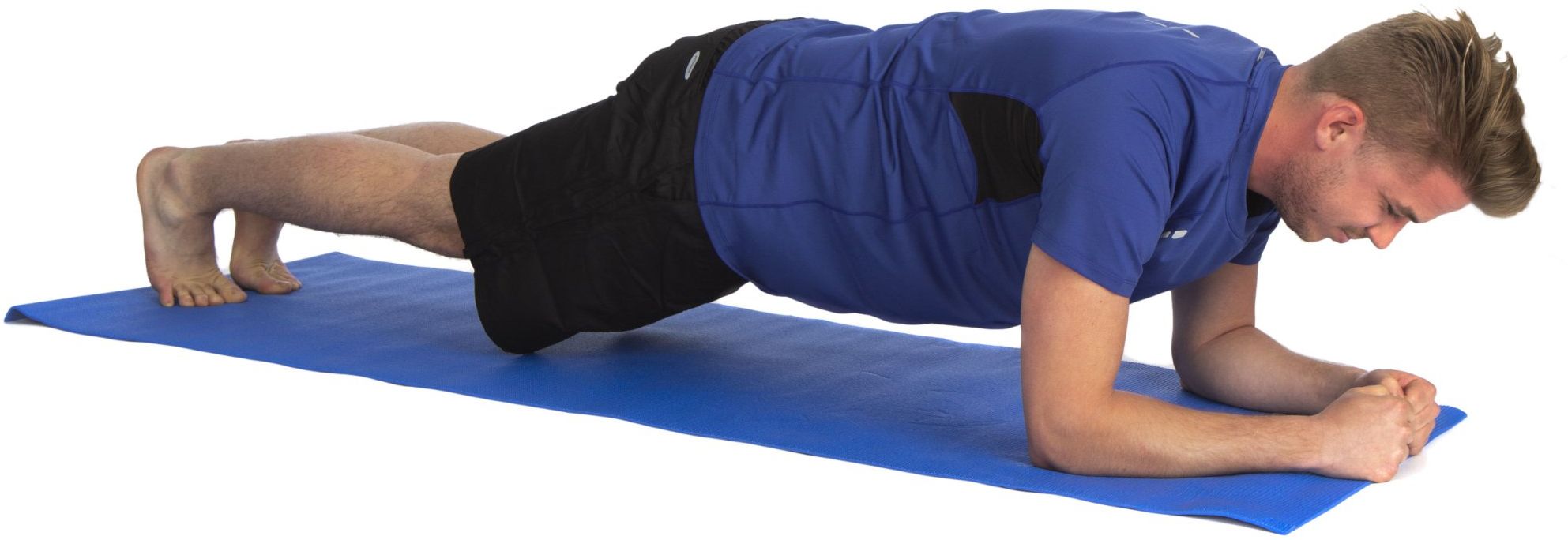 Rucanor Yoga Mat with belt podložka na cvičení, Barva: Modrá 1 x 173 cm