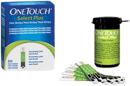OneTouch Testovací proužky Select Plus 50 ks