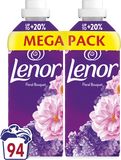 Lenor Aviváž 94 Praní, Floral Bouquet 2 x 987 l