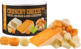 Mixit Křupavý sýr: White Cheddar & Red Leicester 70 g